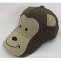 Monkey Animal Kids Cap Gorra de béisbol tejida (WB-080152)